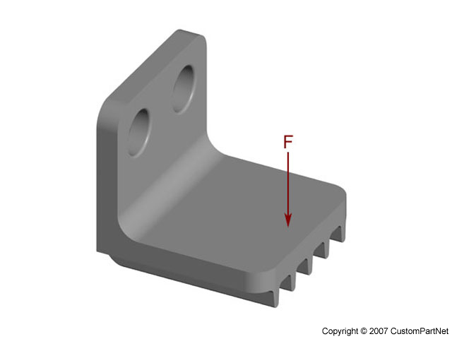 Correct rib direction under load